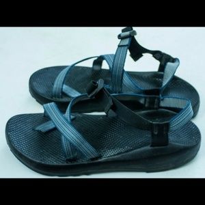 Chaco Vibram Sport Sandal Men size M13 Black Blue